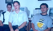 Искандер С. - 3Д программист,  Даниил П. - архитектор и вебмастер, Бахтияр Г. - архитектор...